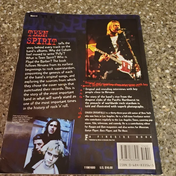 **SOLD** Vintage Nirvana Book (1996) - Picture 2 of 6